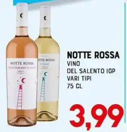 Gran Risparmio Notte Rossa vino del salento igp offerta
