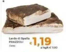 Tocal Lardo di Spalla PRAZZOLI offerta