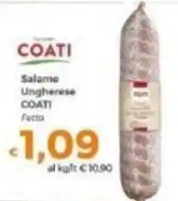 Tocal Salame Ungherese Coati offerta
