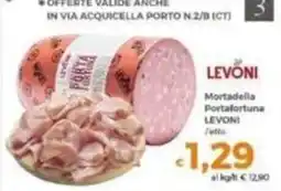 Tocal Mortadella Portafortuna Levoni offerta