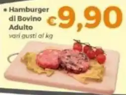 Tocal Hamburger di Bovino Adulto offerta