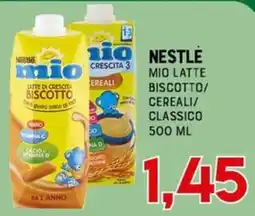 Gran Risparmio Nestlé mio latte crescita 3 cereali offerta