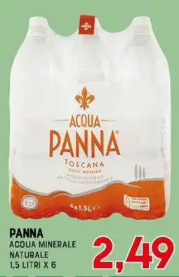 Gran Risparmio Panna acqua minerale naturale offerta