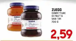 Gran Risparmio Zuegg confettura di frutta vari tipi offerta