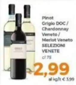 Tocal Pinot Grigio DOC / Chardonnay Veneto / Merlot Veneto offerta