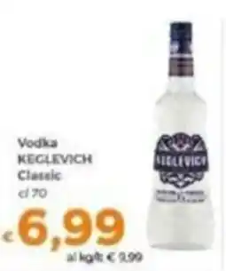 Tocal Vodka Keglevich Classic offerta