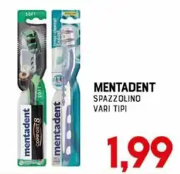 Gran Risparmio Mentadent spazzolino offerta