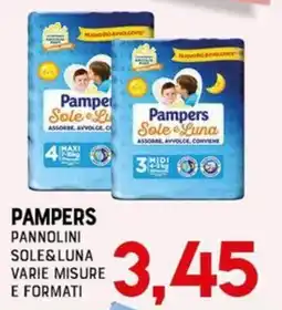 Gran Risparmio Pampers pannolini sole&luna offerta