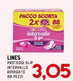 Gran Risparmio Lines proteggi slip intervallo ripiegato offerta