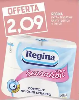Gran Risparmio Regina extra Sensation carta igienica offerta