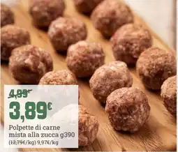 Banco Fresco Polpette di carne mista alla zucca offerta