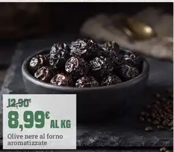 Banco Fresco Olive nere al forno aromatizzate offerta