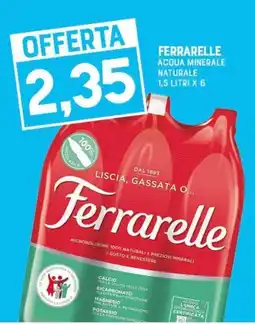Gran Risparmio Ferrarelle acqua minerale naturale offerta