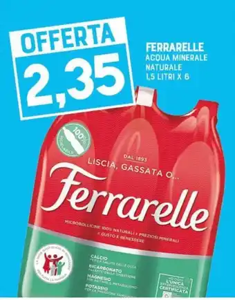 Ferrarelle acqua minerale naturale