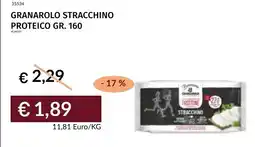 Prezzemolo e Vitale Granarolo stracchino proteico offerta