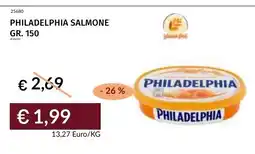 Prezzemolo e Vitale Philadelphia Salmone offerta