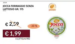 Prezzemolo e Vitale Jocca formaggio senza lattosio offerta
