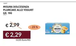Prezzemolo e Vitale Plumcake allo yogurt Misura Dolcesenza offerta