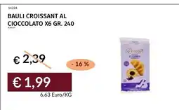 Prezzemolo e Vitale Bauli croissant al cioccolato offerta