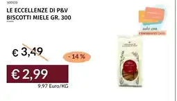 Prezzemolo e Vitale Biscotti miele offerta