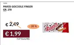 Prezzemolo e Vitale Pavesi Gocci ole Finger offerta