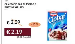 Prezzemolo e Vitale Cameo Ciobar Classico offerta