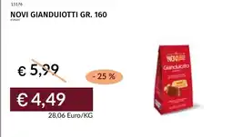 Prezzemolo e Vitale Novi gianduiotti offerta