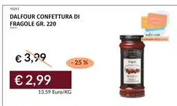 Prezzemolo e Vitale Dalfour confettura di fragole offerta