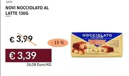 Prezzemolo e Vitale Novi nocciolato al latte offerta