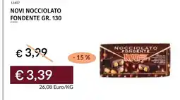 Prezzemolo e Vitale Novi nocciolato fondente offerta
