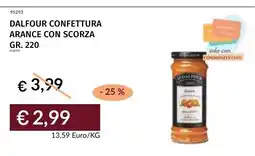 Prezzemolo e Vitale Dalfour confettura arance con scorza offerta
