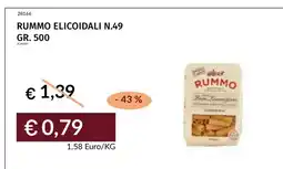 Prezzemolo e Vitale Rummo elicoidali n.49 offerta