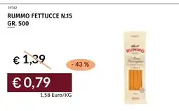 Prezzemolo e Vitale Rummo fettucce n.15 offerta