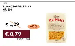 Prezzemolo e Vitale Rummo farfalle n. 85 offerta