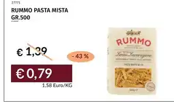 Prezzemolo e Vitale Rummo pasta mista offerta