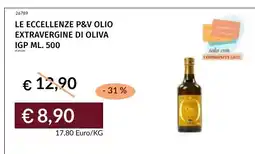 Prezzemolo e Vitale Le eccellenze P&V olio extravergine di oliva offerta