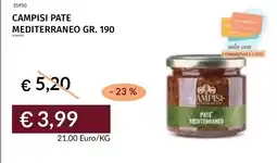 Prezzemolo e Vitale Campisi pate mediterraneo offerta