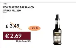 Prezzemolo e Vitale Ponti aceto balsamico offerta