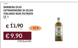 Prezzemolo e Vitale Barbera Olio extravergine di oliva italiano non filtrato offerta