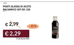 Prezzemolo e Vitale Ponti glassa di aceto balsamico IGP offerta