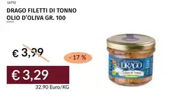 Prezzemolo e Vitale Drago filetti di tonno offerta