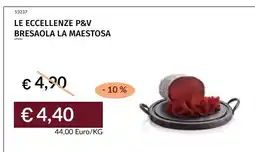 Prezzemolo e Vitale Bresaola la maestosa offerta