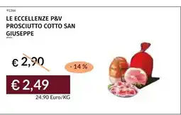 Prezzemolo e Vitale Prosciutto cotto San Giuseppe offerta
