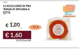 Prezzemolo e Vitale ‘Nduja di Spilinga offerta