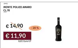 Prezzemolo e Vitale Monte Polizo Amaro offerta