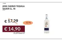 Prezzemolo e Vitale Jose Cuervo tequila silver offerta
