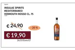 Prezzemolo e Vitale Insulae Spirits Vermouth Rosso offerta