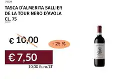 Prezzemolo e Vitale Tasca d'almerita sallier de la tour nero d'avola offerta