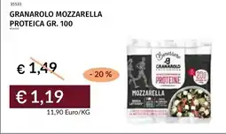 Prezzemolo e Vitale Granarolo Mozzarella Proteica offerta