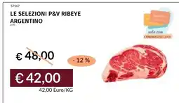 Prezzemolo e Vitale Le selezioni P&V Ribeye Argentino offerta